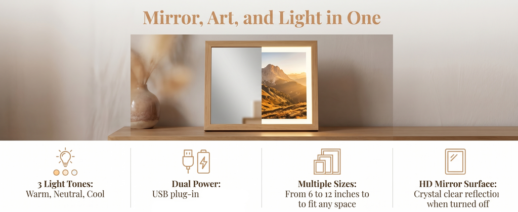 The Lumin Frame – Day to Night, Mirror to Light, Memory to Masterpiece