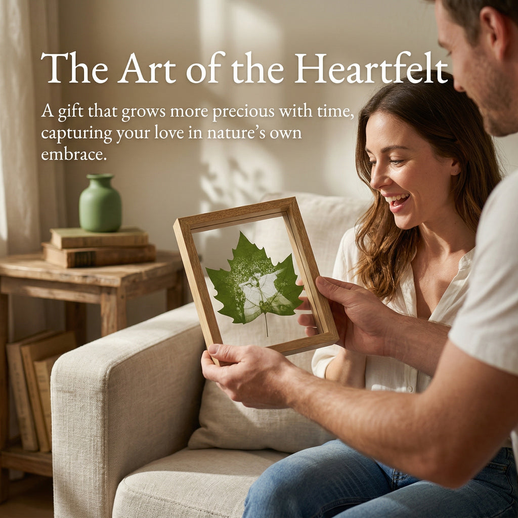 Real Preserved Moss in Glass & Wood Frame