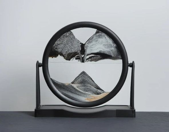 The Onyx Sand Drift | The Eternal Flowing Sand Drift of Silent Motion and Endless Tranquility