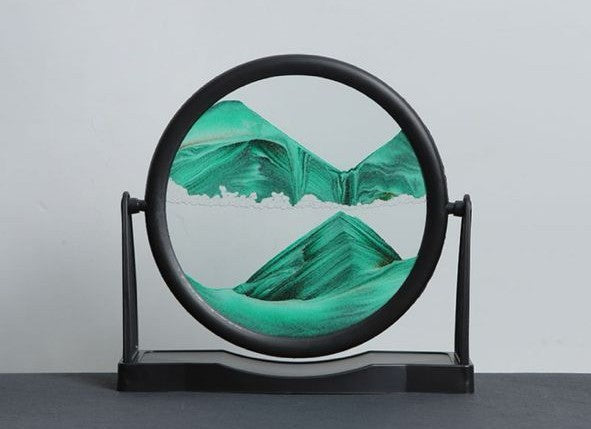 The Onyx Sand Drift | The Eternal Flowing Sand Drift of Silent Motion and Endless Tranquility